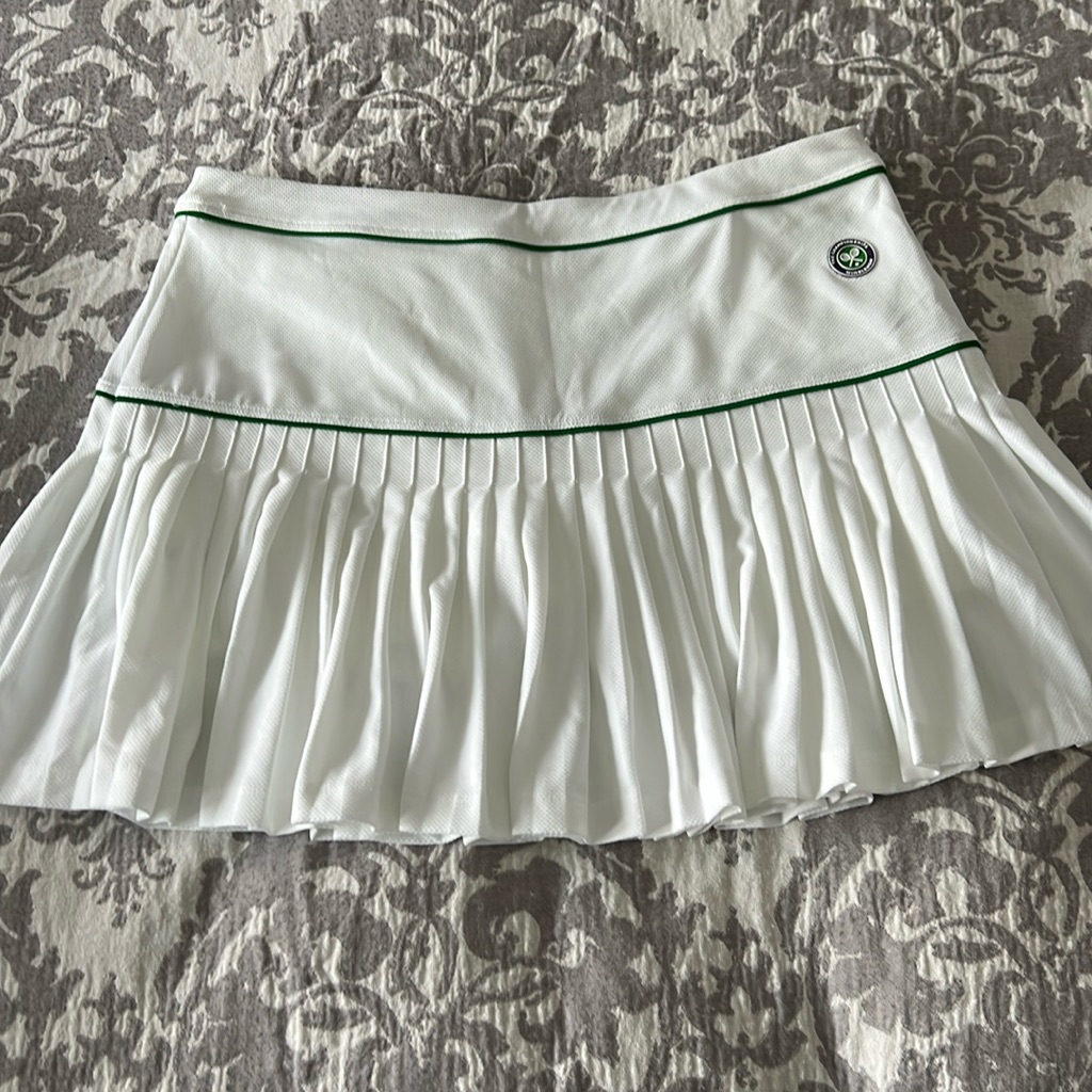 Wimbledon Championship Tennis Skirt Sz L